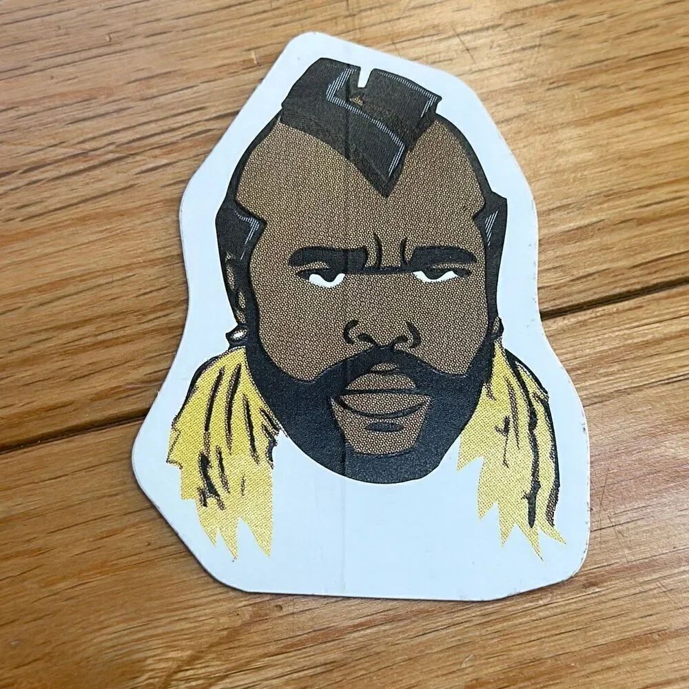 Mr. T & Black Diamond Equipment sticker Mr.T